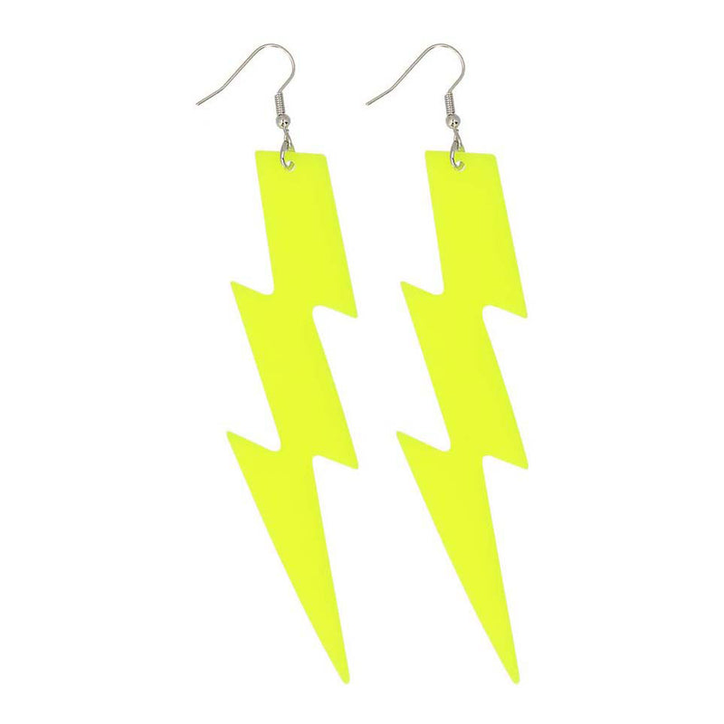 Afbeelding laden in galerijviewer, Boland oorbellen flash neon geel