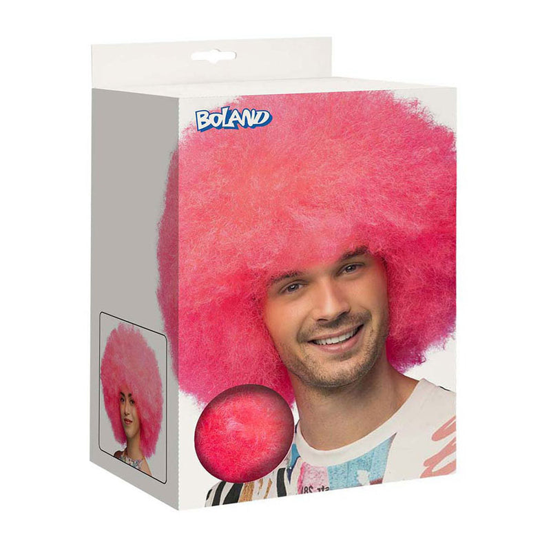 Afbeelding laden in galerijviewer, Boland pruik sugar neon roze