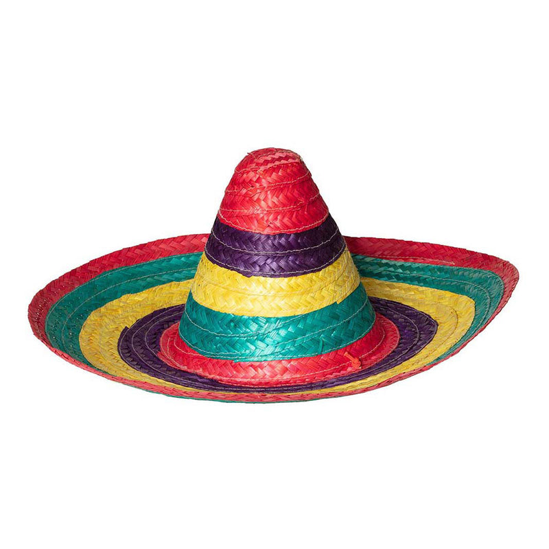 Afbeelding laden in galerijviewer, Boland gekleurde sombrero puebla, 49cm