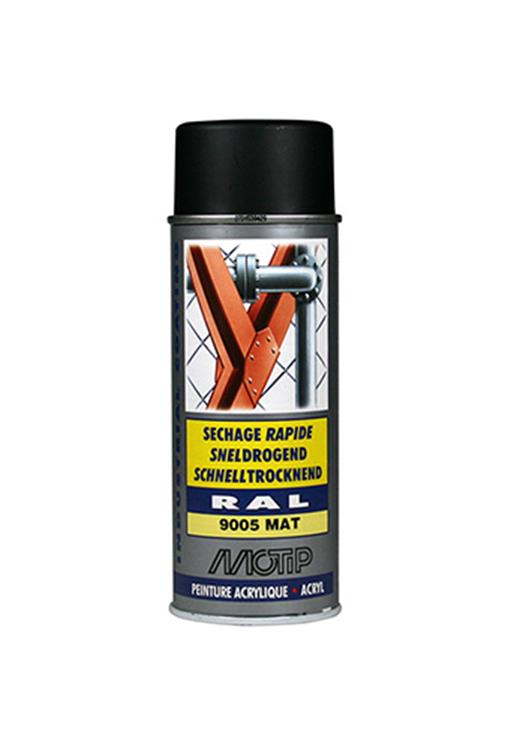 Afbeelding laden in galerijviewer, Motip industrial ral9005 400ml.