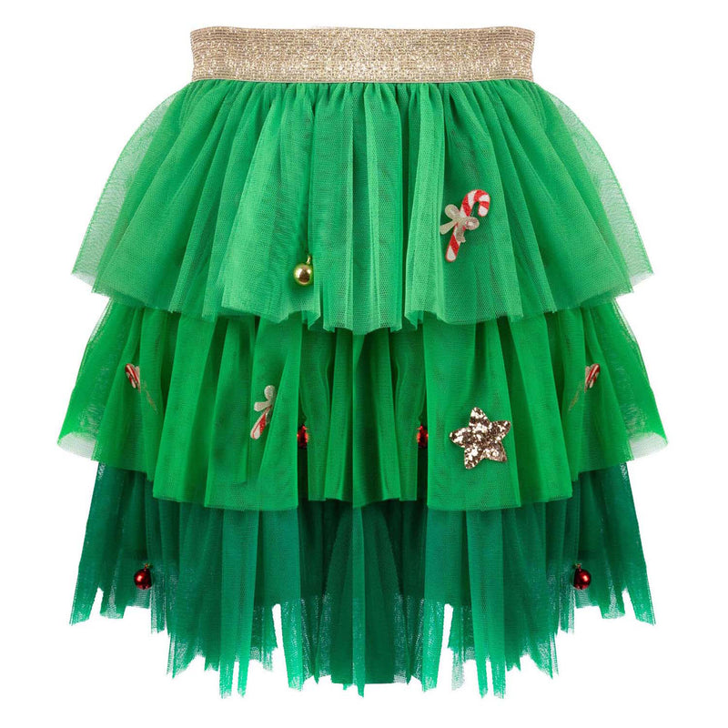 Afbeelding laden in galerijviewer, Great pretenders rockin' round the christmas tree tutu - 4-6 jaar