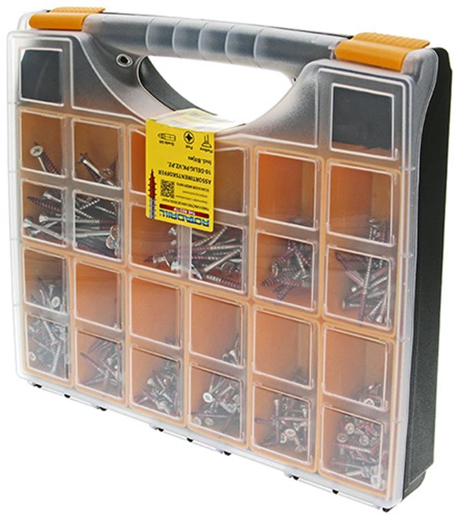 Afbeelding laden in galerijviewer, Rotadrill 1040043 - assortimentskoffer 1(10-delig vk.vz.pz.) | 4 stuks