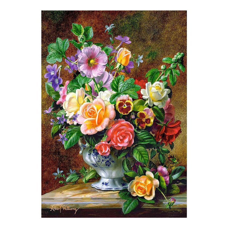 Afbeelding laden in galerijviewer, Castorland legpuzzel flowers in a vase, 500st.