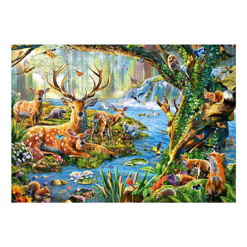 Afbeelding laden in galerijviewer, Castorland legpuzzel forest life, 500st.