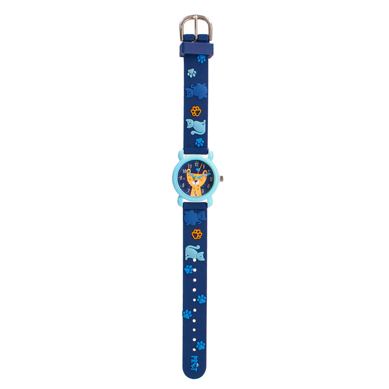 Afbeelding laden in galerijviewer, Vadobag Horloge Pret Happy Times Navy Kat
