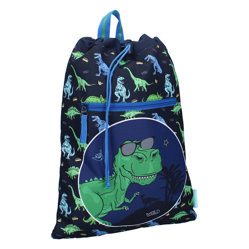 Afbeelding laden in galerijviewer, Vadobag pret gymtas happy go lucky dino