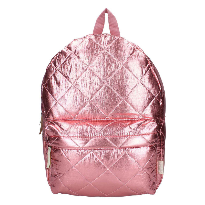Afbeelding laden in galerijviewer, Milky kiss rugzak lush life roze metallic