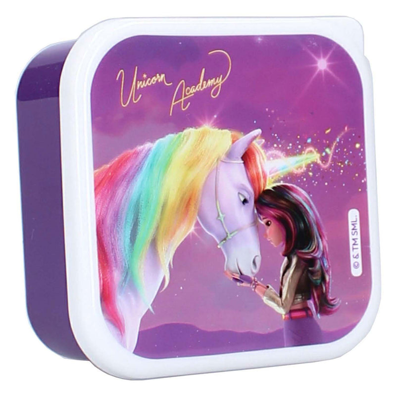 Afbeelding laden in galerijviewer, Vadobag unicorn academy broodtrommel 3-in-1 fresh bites