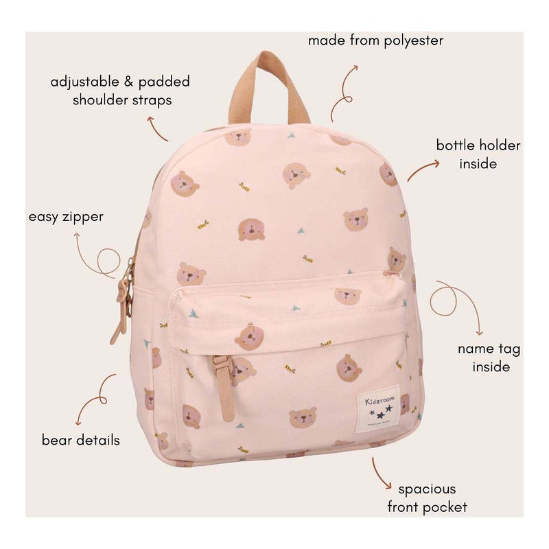 Afbeelding laden in galerijviewer, Kidzroom rugzak little story - beige