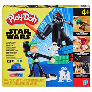 Afbeelding laden in galerijviewer, Play-doh star wars pletten en hakken lightsabers