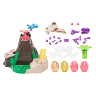 Afbeelding laden in galerijviewer, Hasbro play-doh slime hydro glitz dino vulkaan