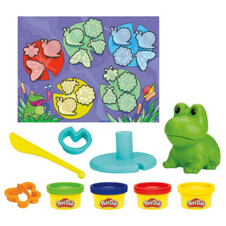 Afbeelding laden in galerijviewer, Hasbro play-doh kikker en kleuren starter set | 2 stuks