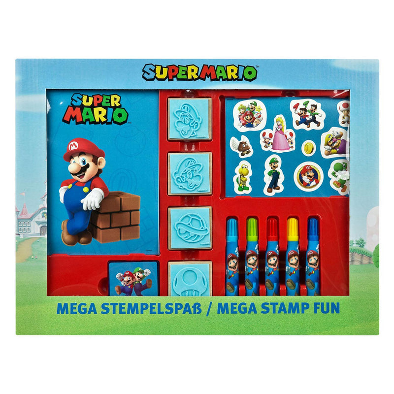 Afbeelding laden in galerijviewer, Undercover super mario mega stempelset