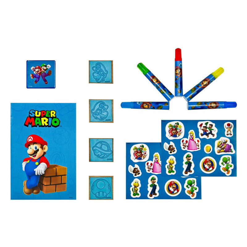 Afbeelding laden in galerijviewer, Undercover super mario mega stempelset