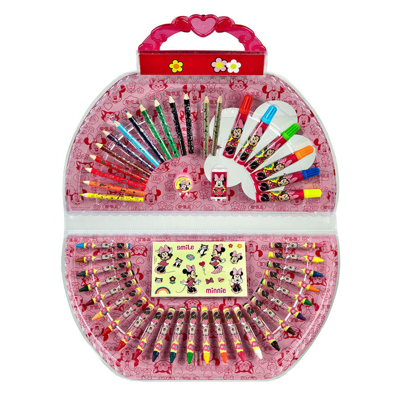 Afbeelding laden in galerijviewer, Undercover kleurkoffer minnie mouse, 51dlg.
