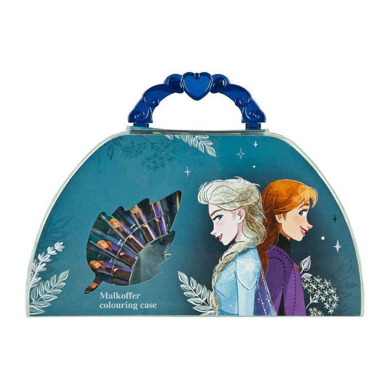 Afbeelding laden in galerijviewer, Undercover Kleurkoffer Frozen, 51dlg,