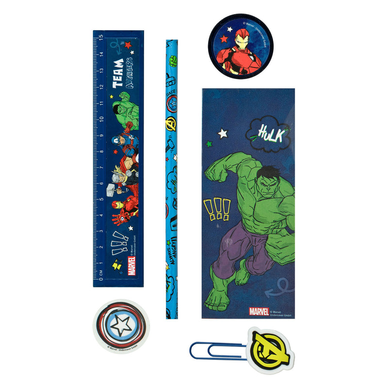 Afbeelding laden in galerijviewer, Undercover avengers bureauset - 6-delig - stationery voor kinderen.