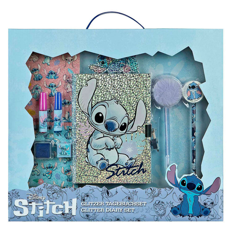 Afbeelding laden in galerijviewer, Undercover stitch glitter dagboek set
