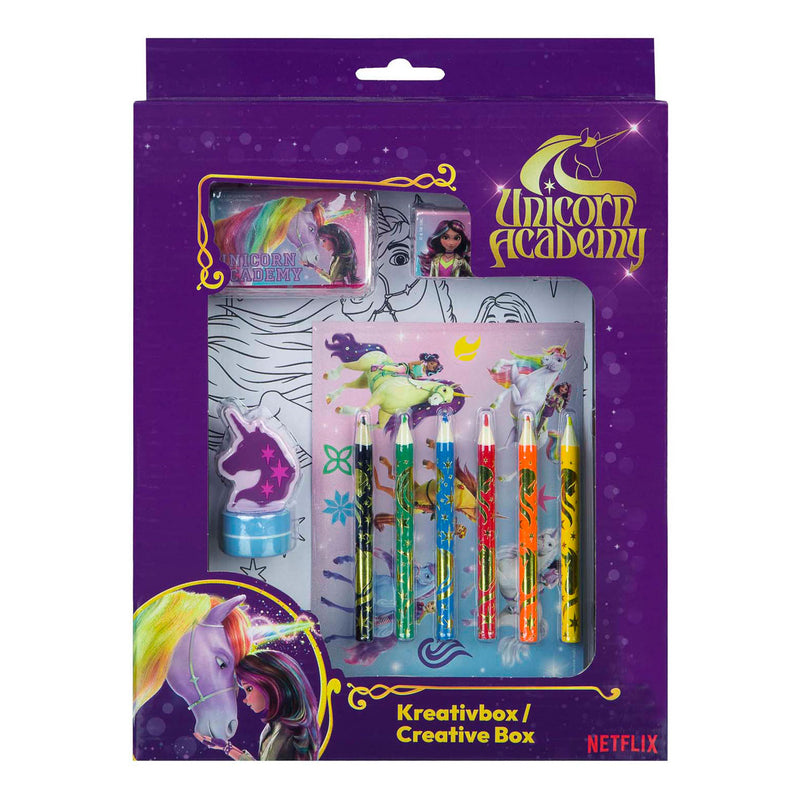 Afbeelding laden in galerijviewer, Undercover unicorn academy knutselbox, 21dlg