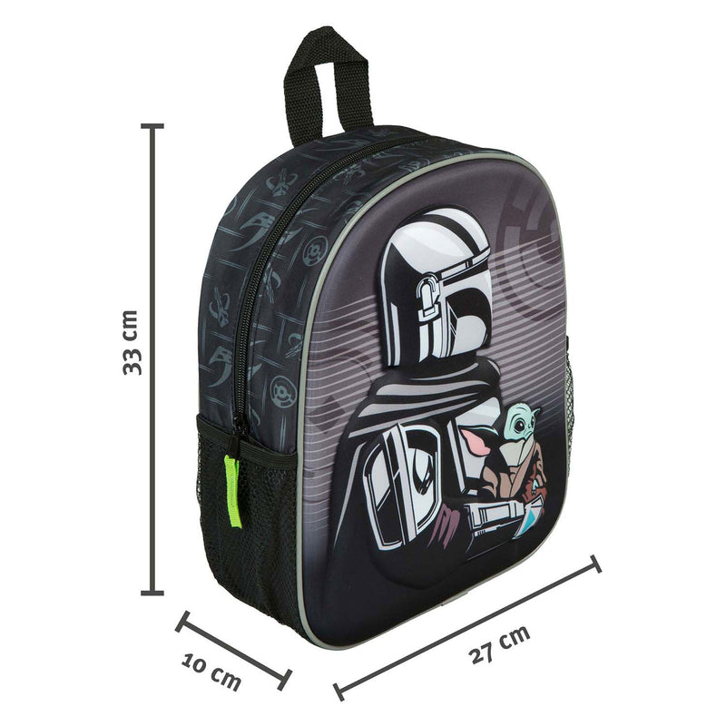 Afbeelding laden in galerijviewer, Undercover rugzak star wars the mandalorian en grogu 3d