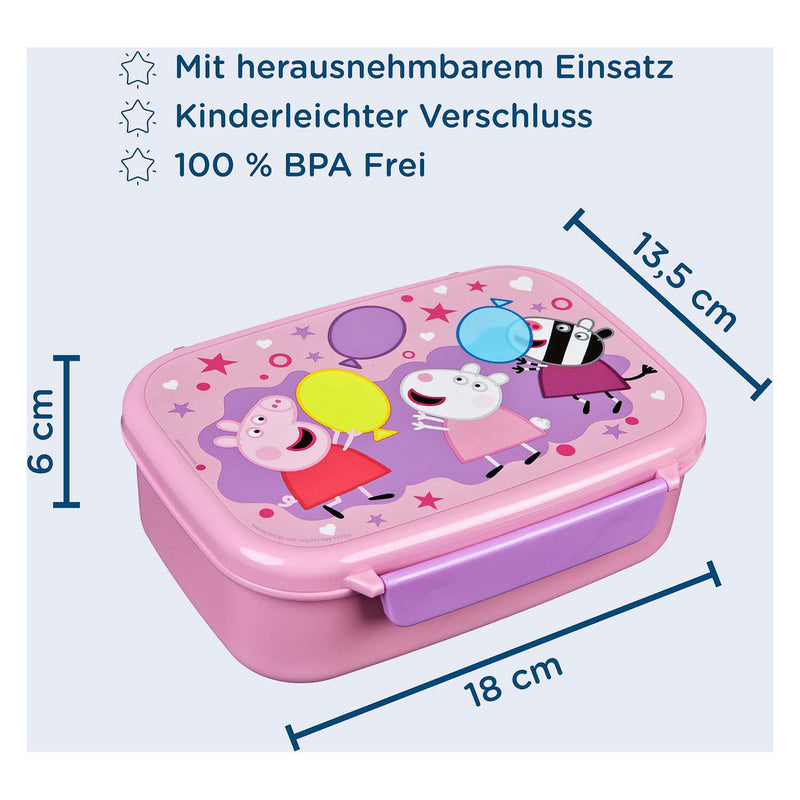 Afbeelding laden in galerijviewer, Peppa pig lunchbox