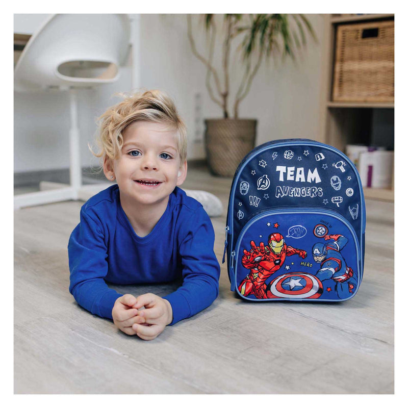 Afbeelding laden in galerijviewer, Undercover rugzak avengers met voorvak