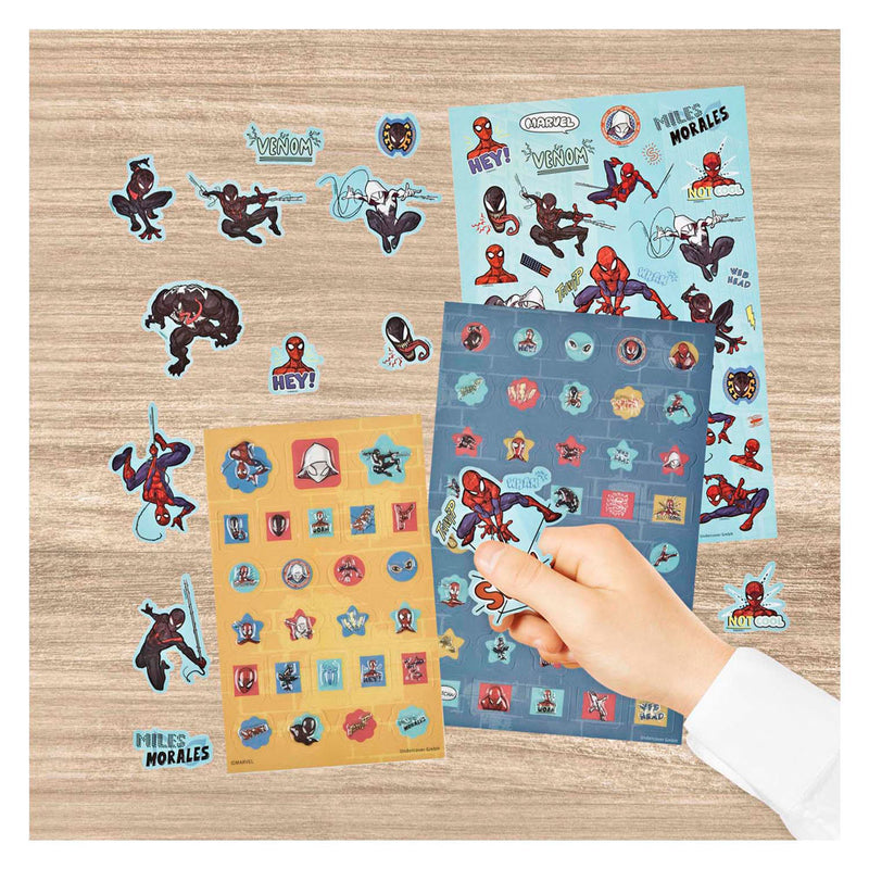 Afbeelding laden in galerijviewer, Undercover super sticker set spiderman - 500+st.