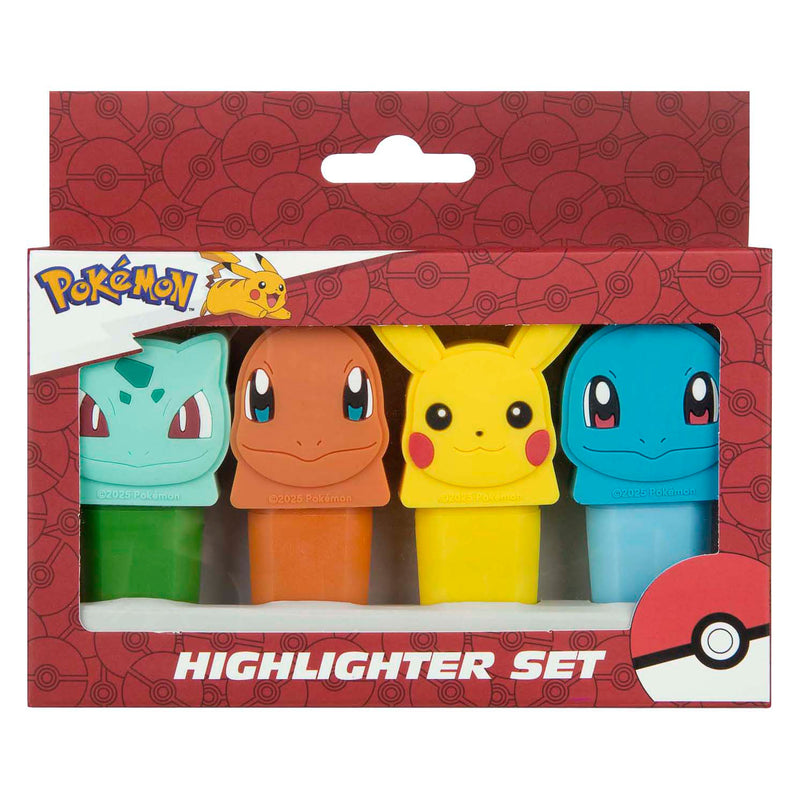 Afbeelding laden in galerijviewer, Undercover mini markeerstiften pokemon - 4st.