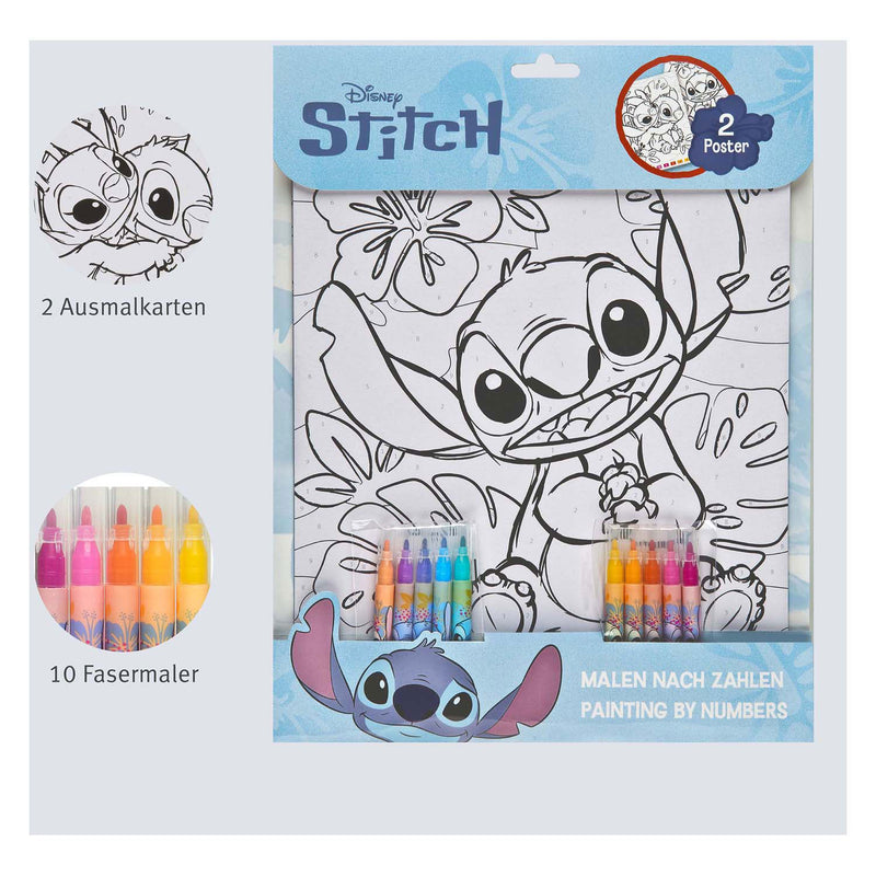 Afbeelding laden in galerijviewer, Undercover kleuren op nummer set stitch