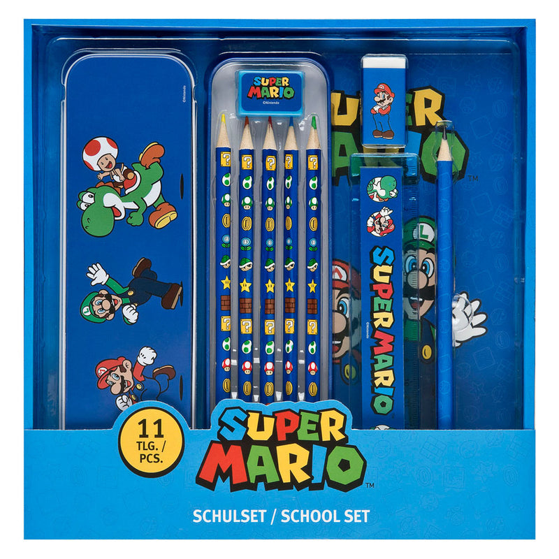 Afbeelding laden in galerijviewer, Undercover schrijfwaren set super mario - 11dlg.