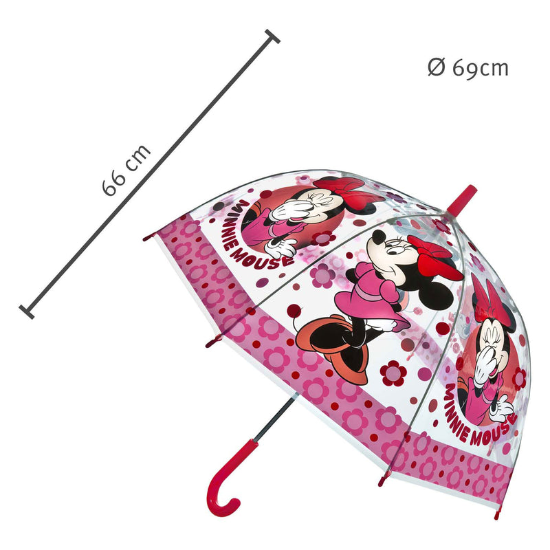 Afbeelding laden in galerijviewer, Undercover transparante paraplu minnie mouse
