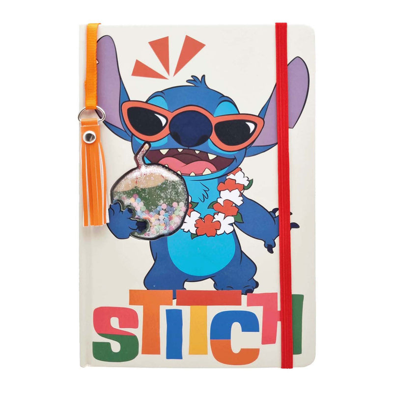 Afbeelding laden in galerijviewer, Speelgoedland stitch notitieboek glitter