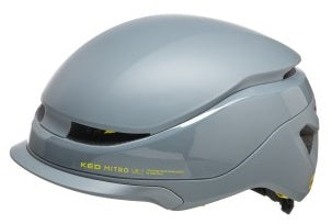 Afbeelding laden in galerijviewer, Fietshelm Mitro UE-1 L (56-61cm) - Grijs Groen matt