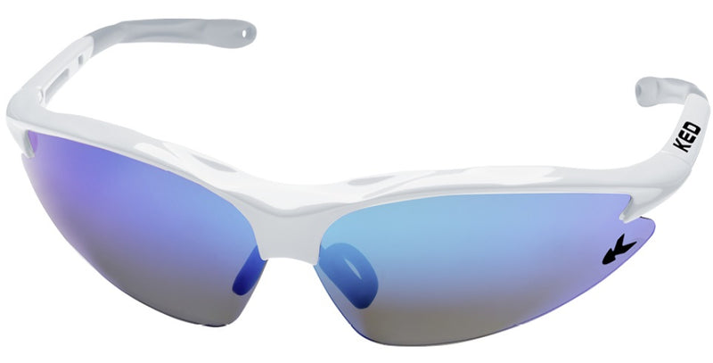 Afbeelding laden in galerijviewer, Ked Fietsbril Jackal wit (multi-blue-mirror)