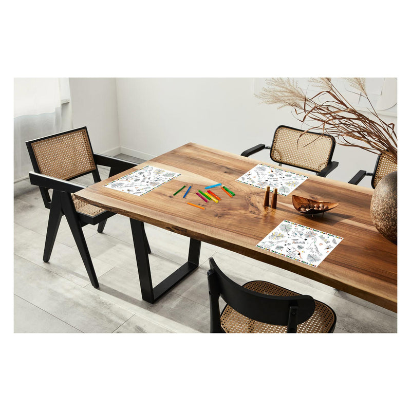 Afbeelding laden in galerijviewer, Folat kleurplaat placemat dino roars, 6st.