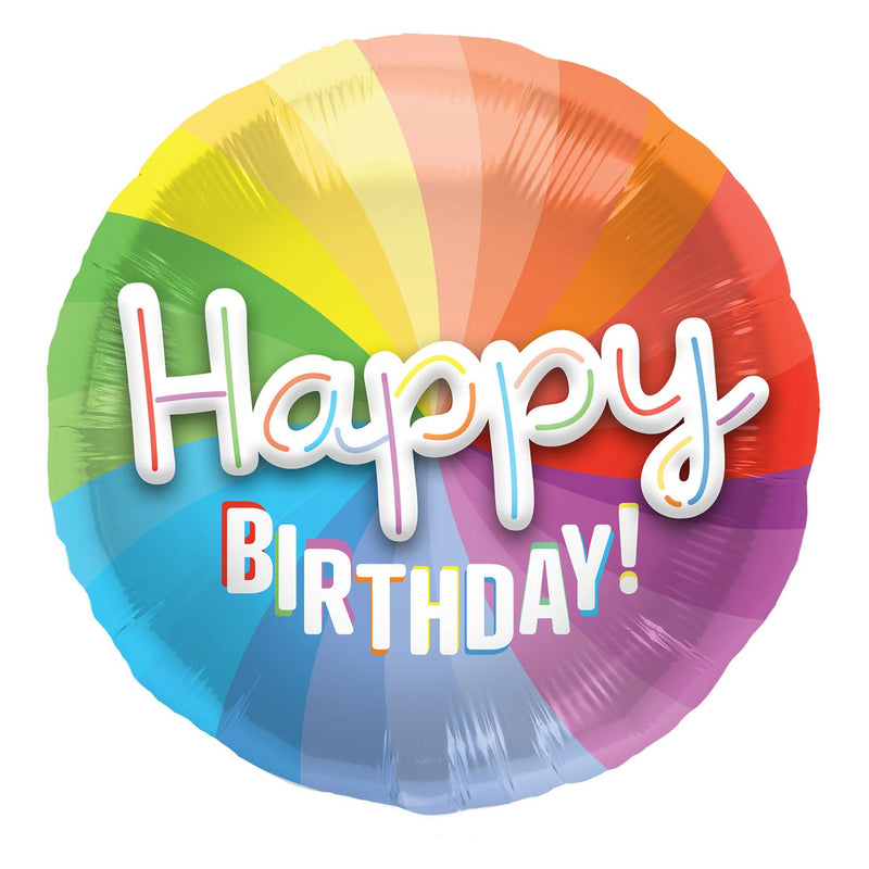 Afbeelding laden in galerijviewer, Folat bv 3d folieballon 'happy birthday', 56cm