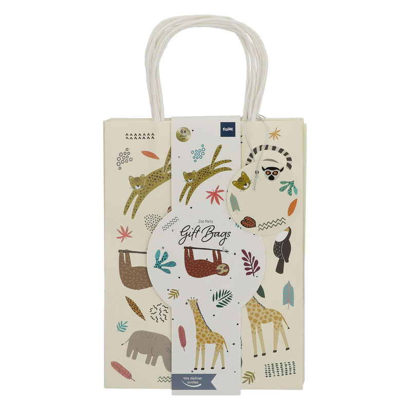 Afbeelding laden in galerijviewer, Folat bv uitdeelzakjes wilde dieren, 6st.