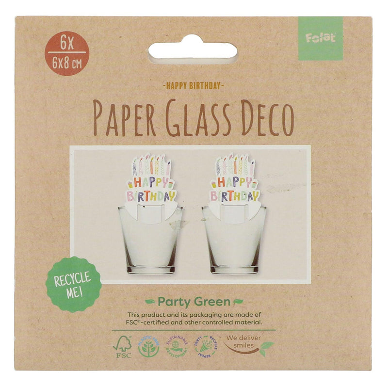Afbeelding laden in galerijviewer, Folat bv papieren bekertjes eco party 10st.