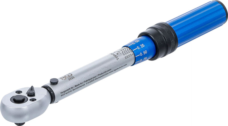 Afbeelding laden in galerijviewer, Bgs technic torque wrench 1 4 5-25 nm