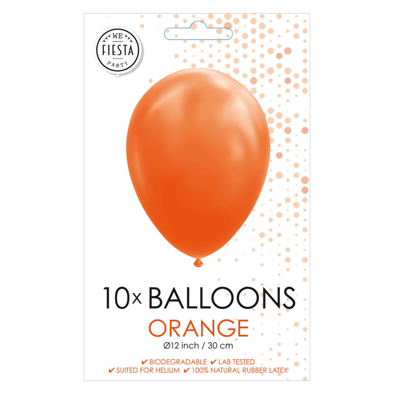 Afbeelding laden in galerijviewer, Globos ballonnen oranje 30cm, 10st.