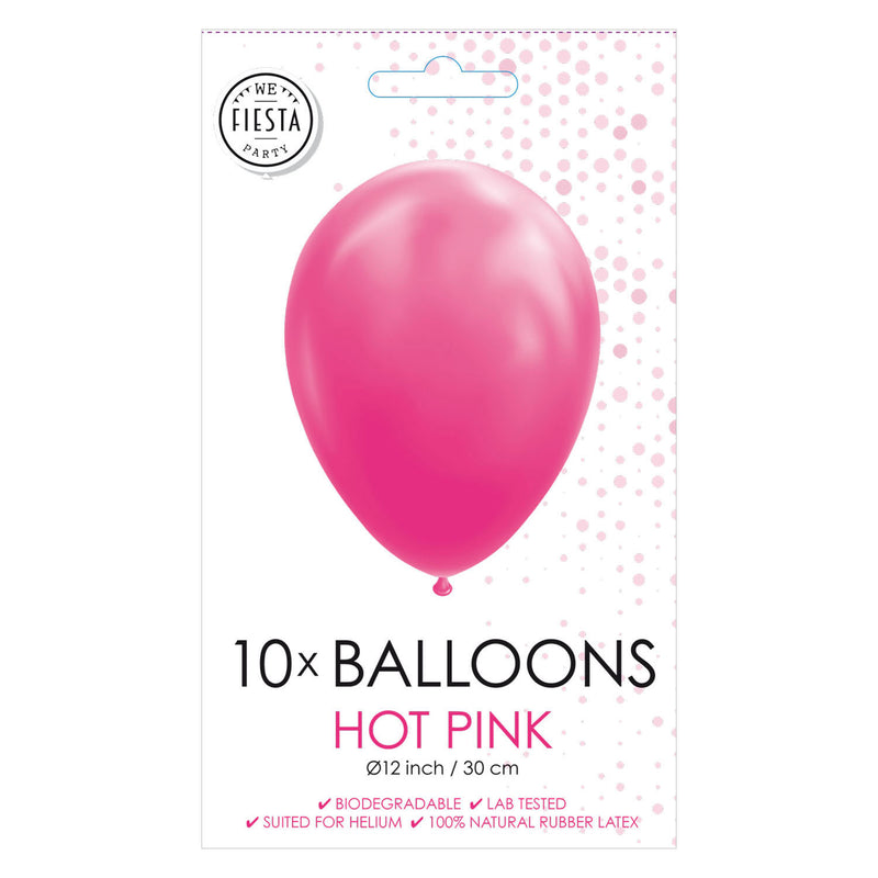 Afbeelding laden in galerijviewer, Globos ballonnen hard roze 30cm, 10st.