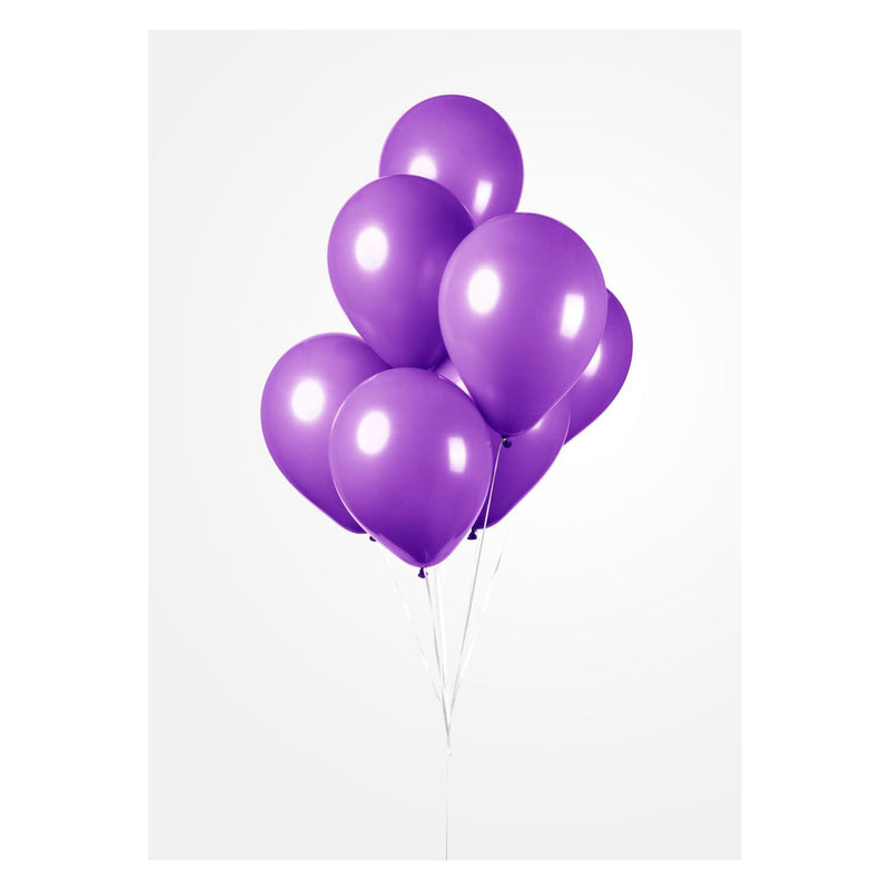 Afbeelding laden in galerijviewer, Globos ballonnen paars 30cm, 10st.