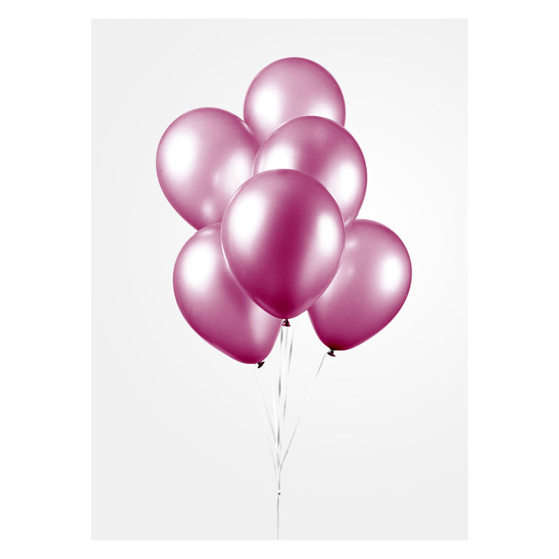 Afbeelding laden in galerijviewer, Globos ballonnen pearl hard roze 30cm, 10st.