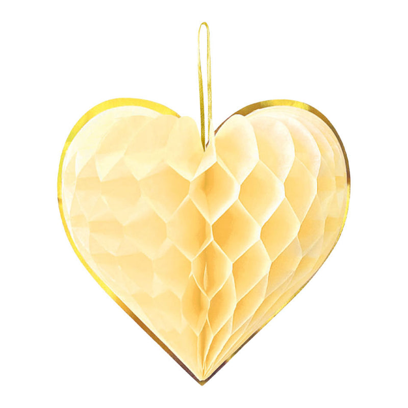 Afbeelding laden in galerijviewer, Globos honeycomb harten 23cm watercolors hearts - 4st.
