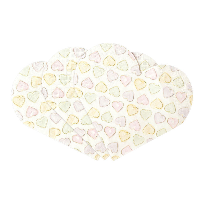 Afbeelding laden in galerijviewer, Globos papieren servetten 33x33cm watercolors hearts - 20st.