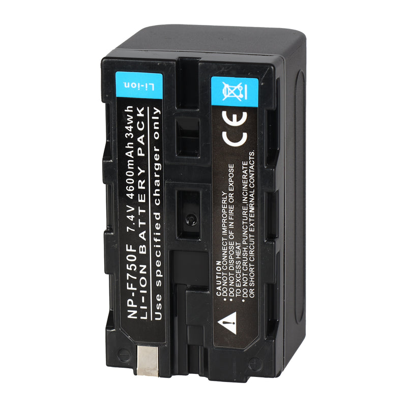 Afbeelding laden in galerijviewer, Falcon Eyes 2 x Accu NP-F750 + Acculader SP-CHG voor LED Lamp