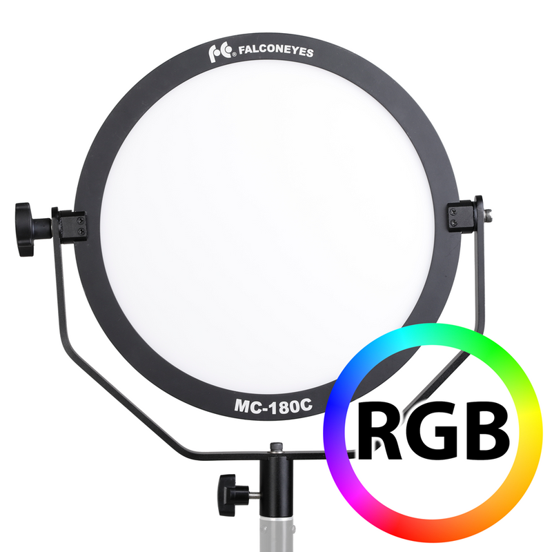 Afbeelding laden in galerijviewer, Falcon eyes rgb led lamp mc-180c