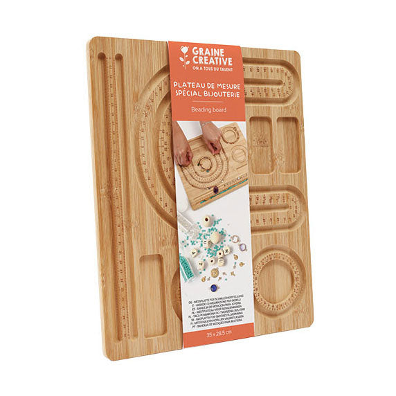 Afbeelding laden in galerijviewer, Graine creative graine houten sieradenbord 35 x 28,5 cm