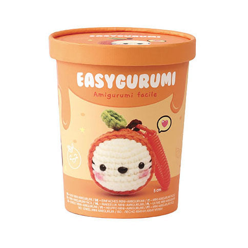 Afbeelding laden in galerijviewer, Graine creative graine easygurumi haakset mandarijn - incl. naald en garen