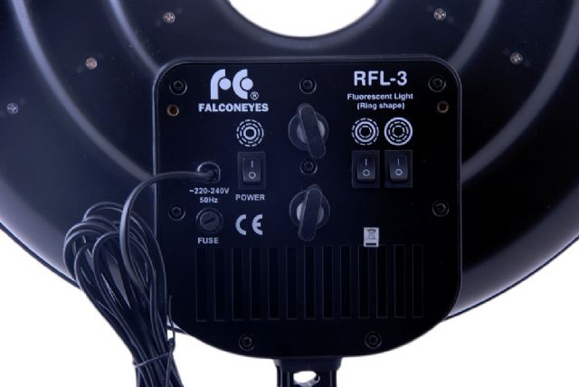 Afbeelding laden in galerijviewer, Falcon eyes ringlamp rfl-3 90w